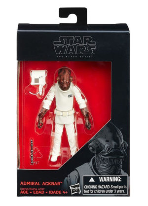 Star Wars Black (3.75 Inch) Carded Admiral Ackbar