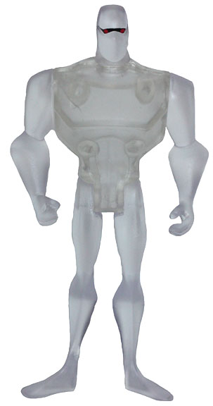 JUSTICE LEAGUE UNLIMITED JUSTICE AMAZO INVISIBLE CLEAR 4.5" ACTION FIGURE 