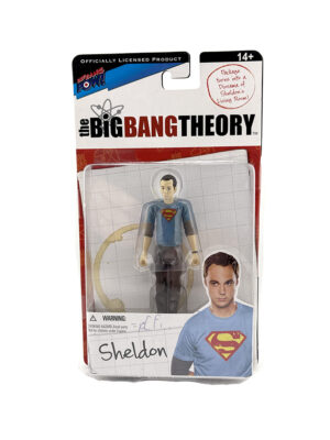 Big Bang Theory (3.75 Inch) Sheldon Cooper Blue Superman