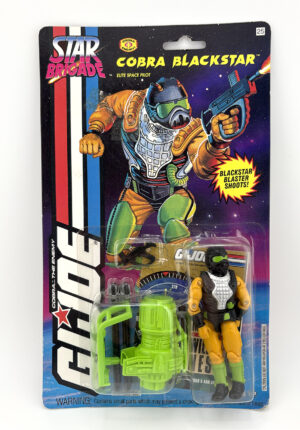 GI Joe Vintage 1994 Carded Cobra Blackstar (Star Brigade)