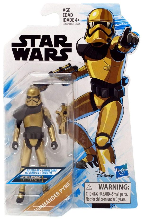 Star Wars Resistance (3.75 Inch) Carded Commander Pyre