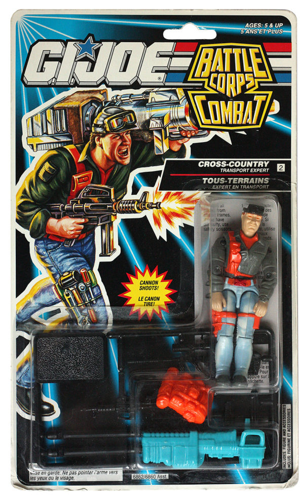 GI Joe Vintage Carded Cross Country (Battle Corps) 1993