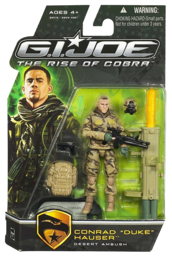 GI Joe Rise of Cobra (3.75 Inch) Carded Duke (Desert Ambush)