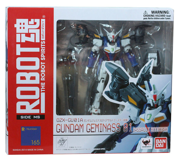 Gundam Robot Spirits Geminass 01 (Assault Booster) Action Figure