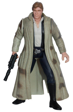 Star Wars Power of the Force 2 (3.75 Inch) Loose Han Solo Endor (blue pants)