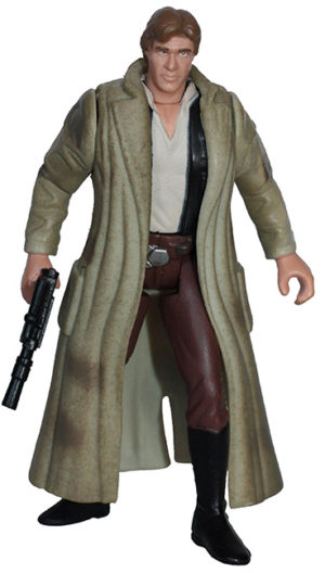 Star Wars Power of the Force 2 (3.75 Inch) Loose Han Solo Endor (brown pants)