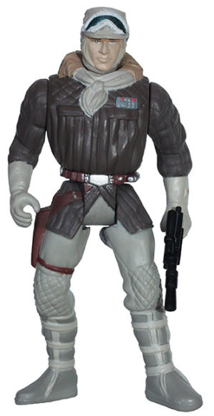Star Wars Power of the Force 2 (3.75 Inch) Loose Han Solo Hoth (closed hand)