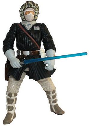 Star Wars Saga 2002 (3.75 Inch) Loose Han Solo Hoth Rescue (blue coat)