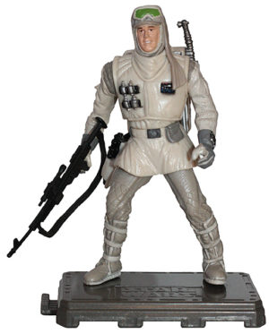 Star Wars Saga 2004 (3.75 Inch) Loose Hoth Trooper Hoth Evacuation