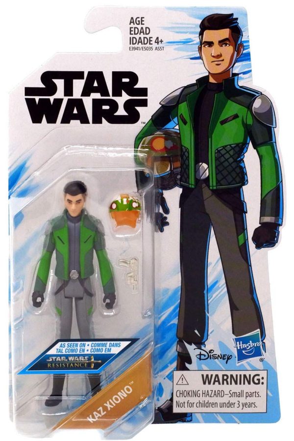 Star Wars Resistance Carded Kaz Xiono