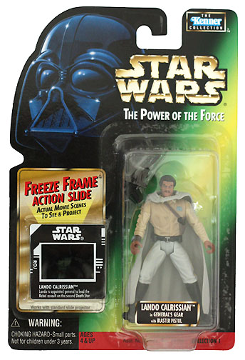 Star Wars Power of the Force Power of the Force 2 freeze frame Lando Calrissian General