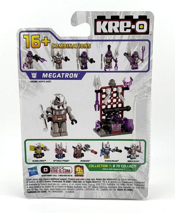 Transformers Kre-O Carded Megatron Custom Kreon - Image 2