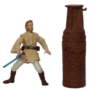 Star Wars Saga 2003 (3.75 Inch) Loose Obi-Wan Kenobi Acklay Battle