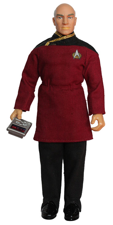 Star Trek 9 Inch Loose Captain Picard (Dress Uniform) - Action Figure ...