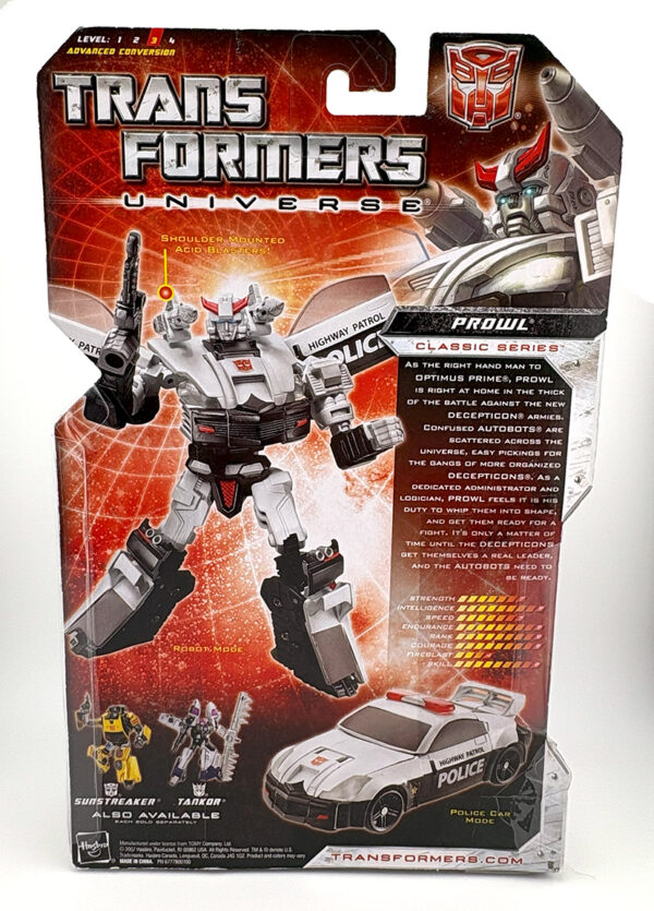 Transformers Universe 2.0 Carded Prowl - Image 2