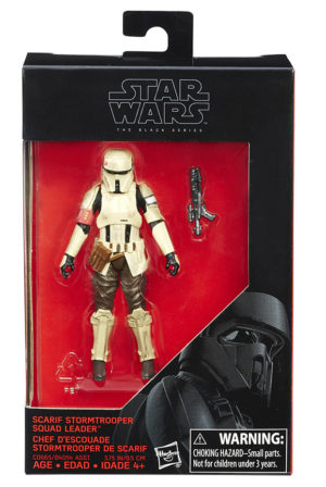 Star Wars Black (3.75 Inch) Carded Scarif Stormtrooper Squad Leader