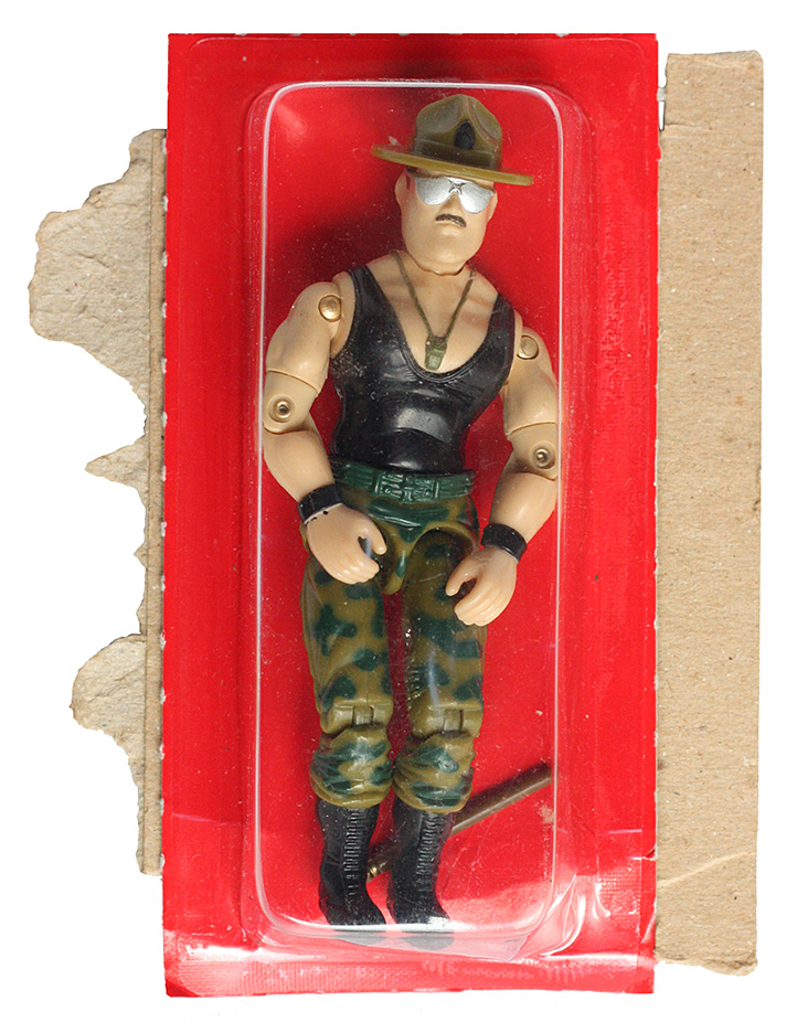 GI Joe Vintage Carded Sgt. Slaughter 1986