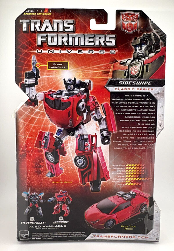 Transformers Universe 2.0 Carded Sideswipe - Image 2