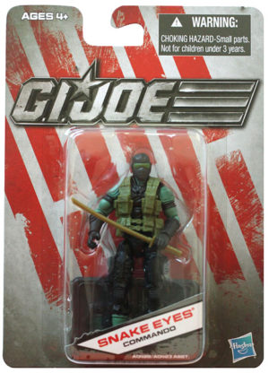 GI Joe Retaliation (3.75 Inch) Carded Snake Eyes Specialty