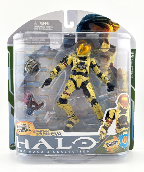 Halo 3 Carded Spartan Soldier EVA (Pale Yellow)