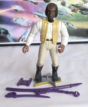 Star Trek Playmates (5 Inch) Loose Generations Worf Pirate