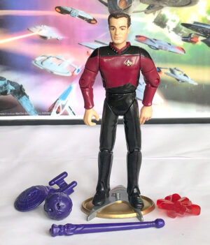 Star Trek Playmates (5 Inch) Loose Q Starfleet Duty Uniform