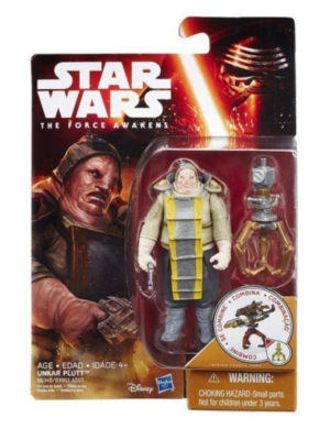Star Wars The Force Awakens (3.75 Inch) Carded Unkar Plutt