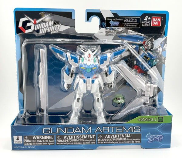 Gundam Infinity (4.5 Inch) Gundam Artemis Action Figure