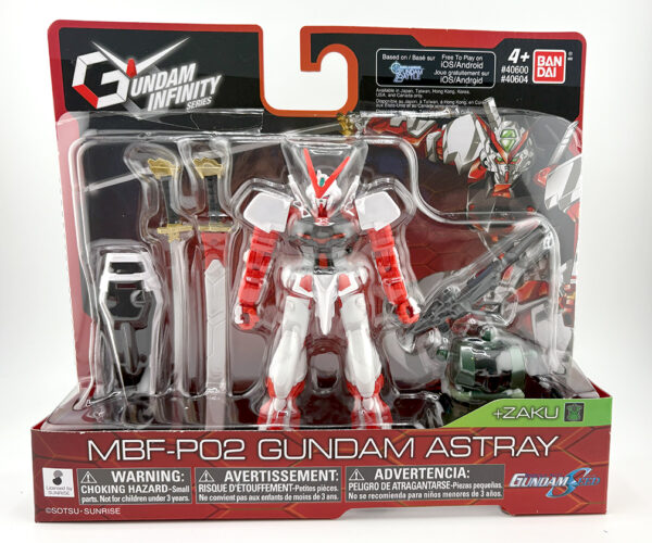 Gundam Infinity (4.5 Inch) Gundam Astray Red Frame Action Figure