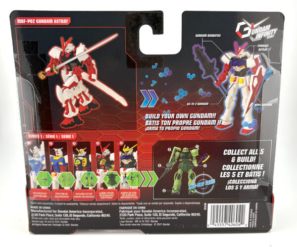 Gundam Infinity (4.5 Inch) Gundam Astray Red Frame Action Figure - Image 2