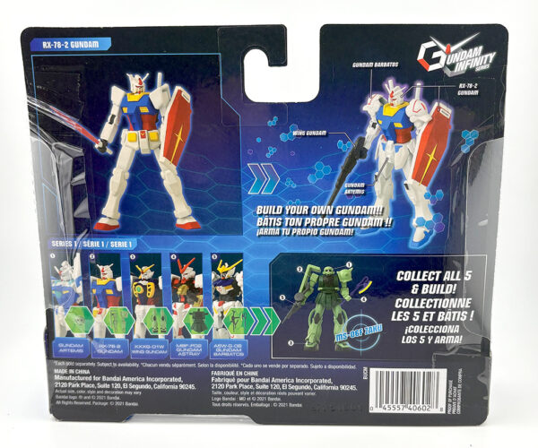 Gundam Infinity (4.5 Inch) RX-78-2 Gundam Action Figure - Image 2