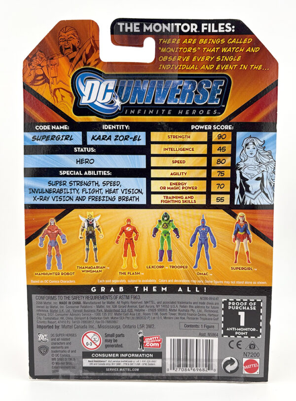 DC Infinite Heroes (3.75 Inch) Carded Supergirl #43 - Image 2