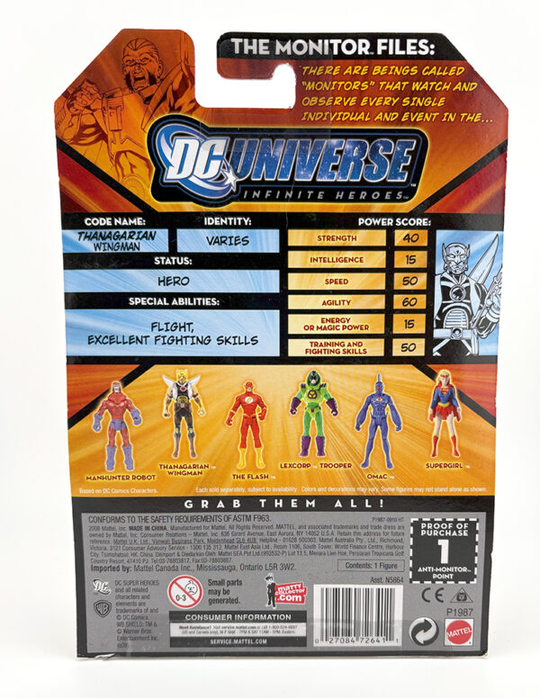 DC Infinite Heroes (3.75 Inch) Carded Thanagarian Wingman #35 - Image 2