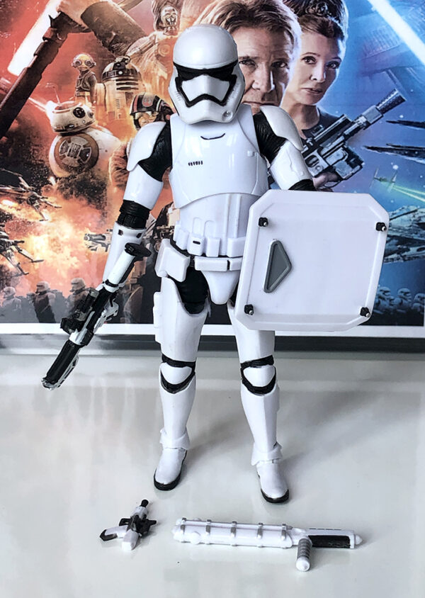 Star Wars Black Series (6 Inch) Loose First Order Riot Stormtrooper (Target)