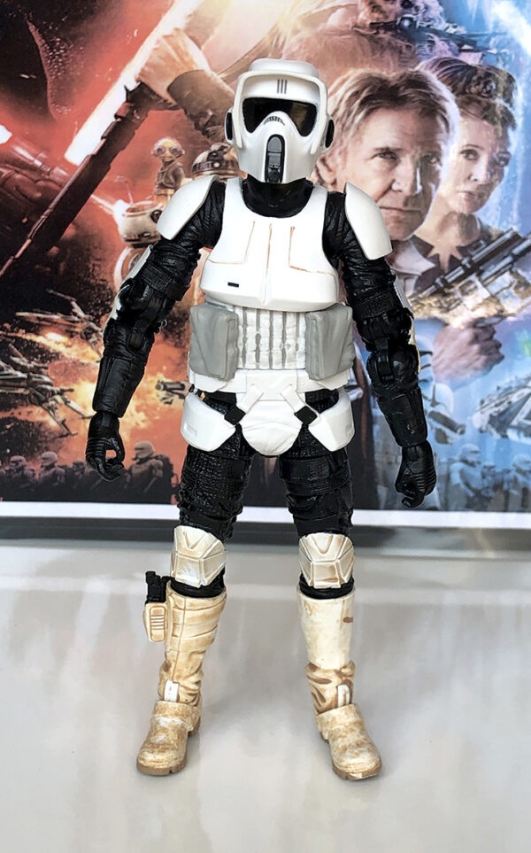 Star Wars Black Series (6 Inch) Loose Scout Trooper (40th Anniversary)