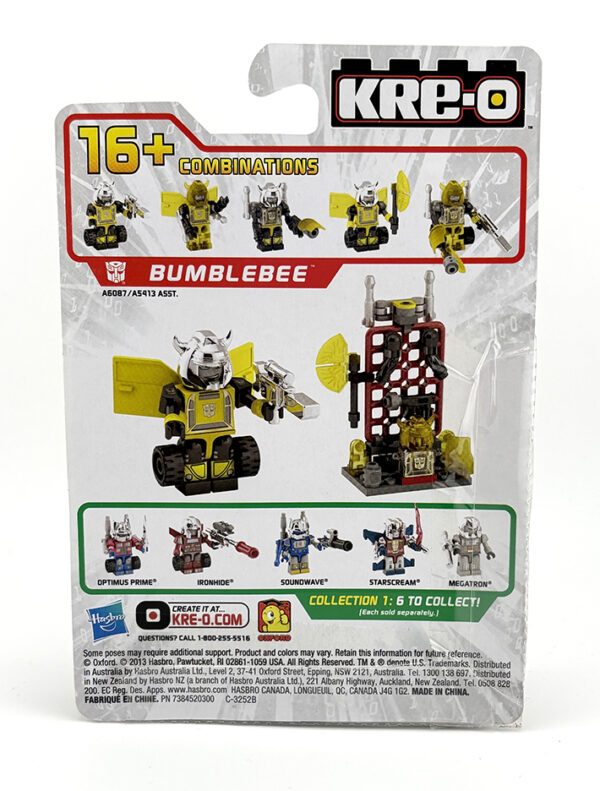 Transformers Kre-O Carded Bumblebee Custom Kreon - Image 2