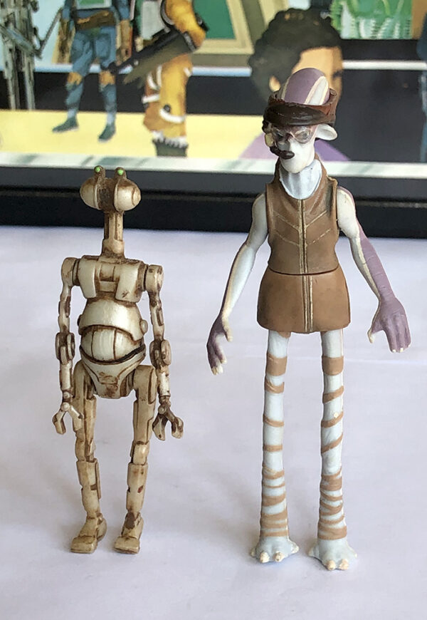 Star Wars Episode 1 (3.75 Inch) Loose Ody Mandrell & Pit Droid