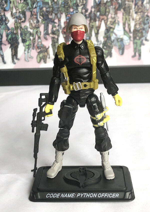 GI Joe 25th Anniversary Loose Cobra Python Officer