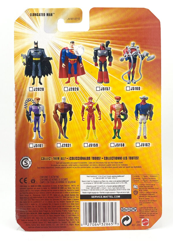 Justice League Unlimited Carded Elongated Man (Purple Outfit) - Image 2