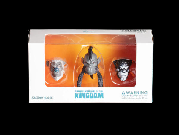 Animal Warriors of the Kingdom (6 Inch) Vile Villains Head Pack