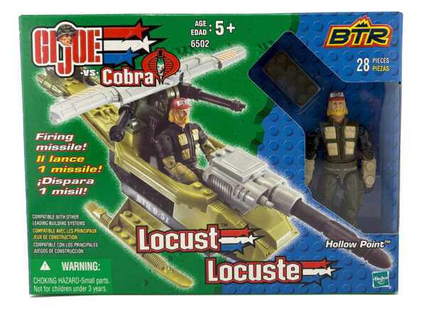 GI Joe Built To Rule Packaged Locust with Hollow Point