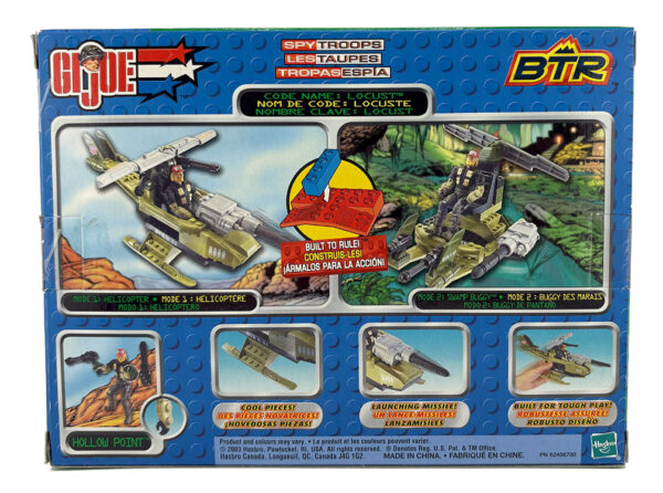 GI Joe Built To Rule Packaged Locust with Hollow Point - Image 2