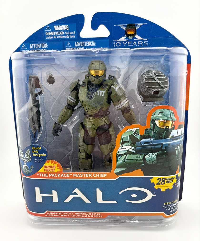 Halo Anniversary Carded Master Chief Series 2 Action Figure Halo Anniversary Carded Master Chief Series 2 Action Figure