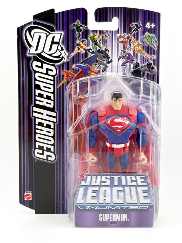 Justice League Unlimited Carded Superman (with Red Stripes)