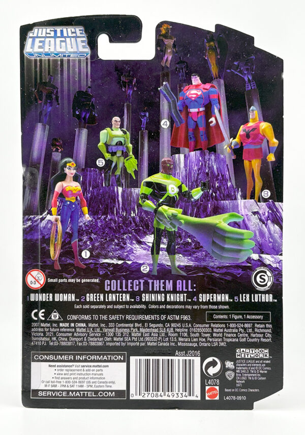 Justice League Unlimited Carded Superman (with Red Stripes) - Image 2