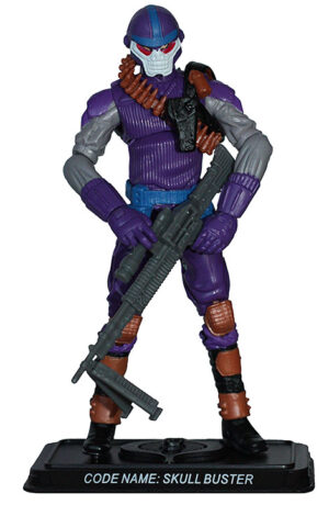GI Joe Figure Subscription Service Loose Skull Buster