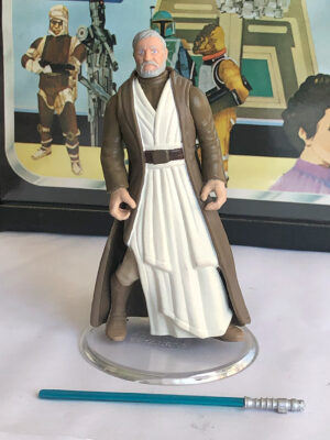 Star Wars Power of the Force 2 (3.75 Inch) Loose Obi-Wan Kenobi Short Lightsaber
