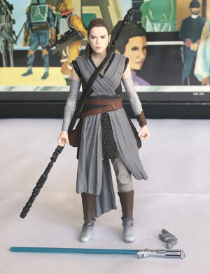 Star Wars The Last Jedi (3.75 Inch) Loose Rey Battle on Crait