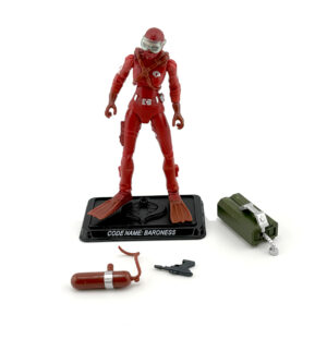 GI Joe 25th Anniversary Loose Baroness MASS Device DVD