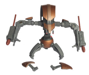 Star Wars Clone Wars 2008 (3.75 Inch) Loose Destroyer Droid #17